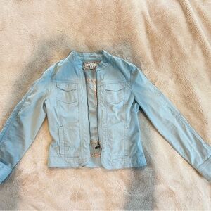 CAbi Light Blue Jean Jacket